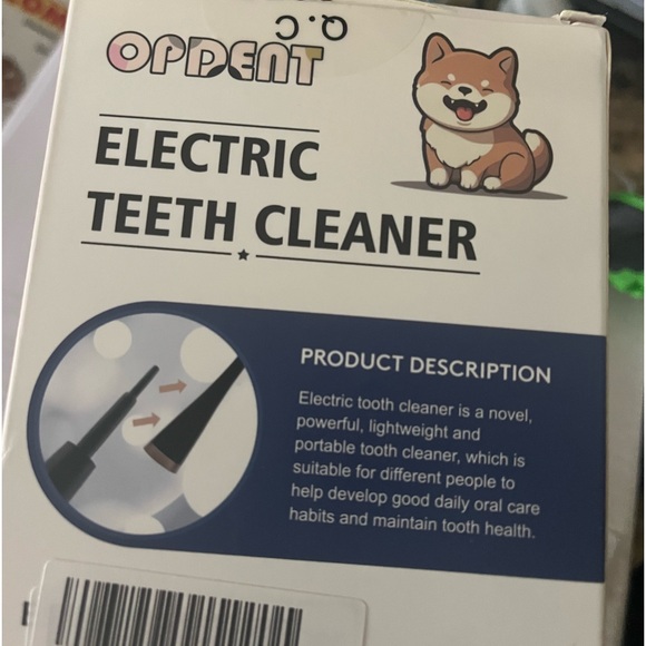 Dog Electric Toothbrush Pet Brush Setfor Plaque and Tartar Removal - Picture 3 of 4